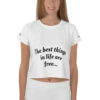 All-Over Print Crop Tee