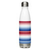 Red White and Blue Stainless Steel Water Bottle - Image 3