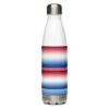 Red White and Blue Stainless Steel Water Bottle - Image 2